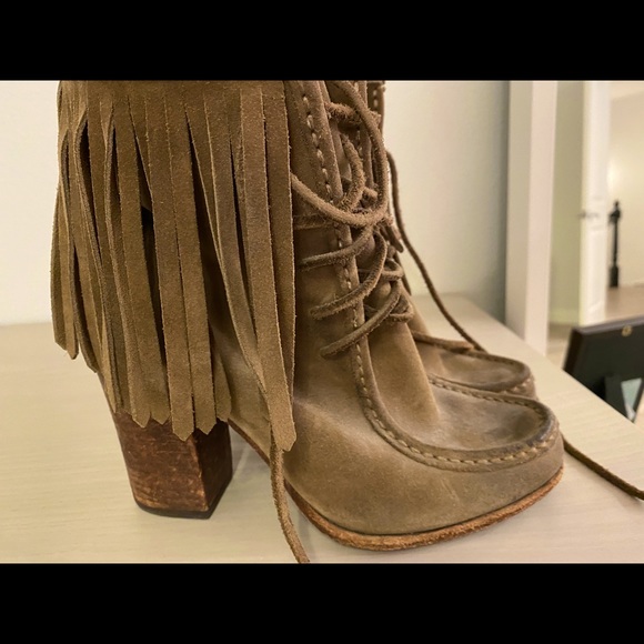 frye parker fringe boots